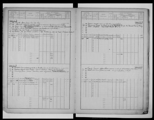 matrice cadastrale des propriétés bâties, 1911-1970, 2e vol. (cases 1001-2000)