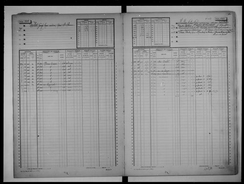 matrice cadastrale des propriétés non bâties, 1913-1970, 3e vol. (folios 997-1494)