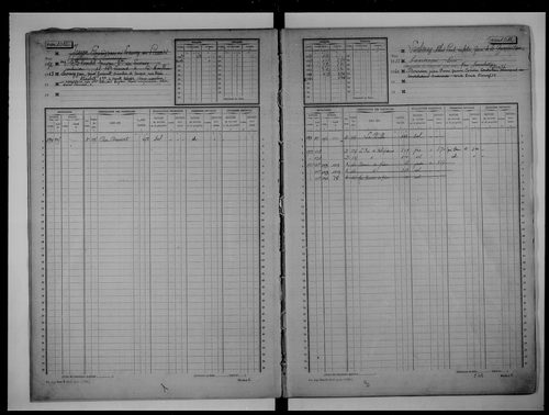 matrice cadastrale des propriétés non bâties, 1913-1970, 3e vol. (folios 997-1494)
