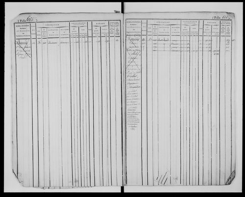 matrice cadastrale des propriétés foncières (bâties et non bâties), 1824-1913, 2e vol. (folios 648-1295)