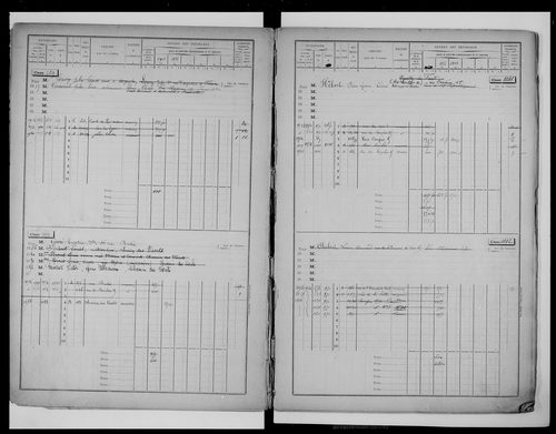 matrice cadastrale des propriétés bâties, 1911-1970, 2e vol. (cases 1001-2000)