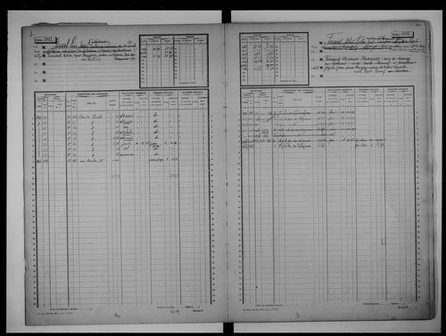 matrice cadastrale des propriétés non bâties, 1913-1970, 3e vol. (folios 997-1494)