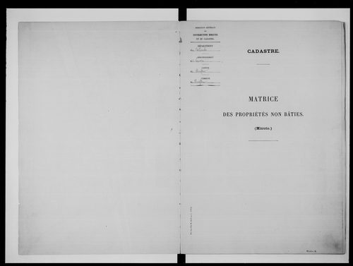matrice cadastrale des propriétés non bâties, 1913-1970, 4e vol. (folios 1495-1794)