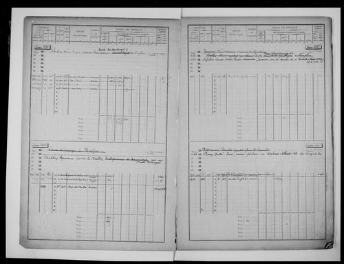 matrice cadastrale des propriétés bâties, 1911-1970, 2e vol. (cases 1001-2000)