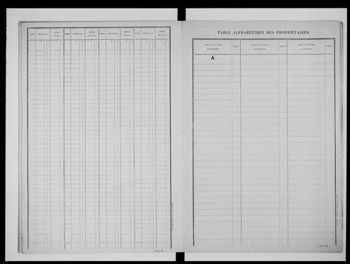 matrice cadastrale des propriétés non bâties, 1913-1970, 4e vol. (folios 1495-1794)