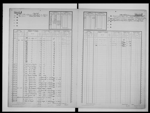 matrice cadastrale des propriétés non bâties, 1913-1970, 4e vol. (folios 1495-1794)