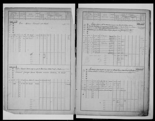 matrice cadastrale des propriétés bâties, 1911-1970, 2e vol. (cases 1001-2000)