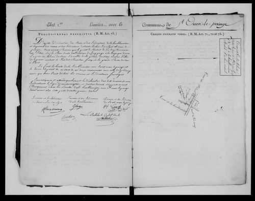 Procès-verbal de délimitation du territoire