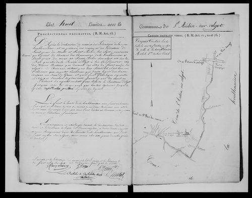 Procès-verbal de délimitation du territoire