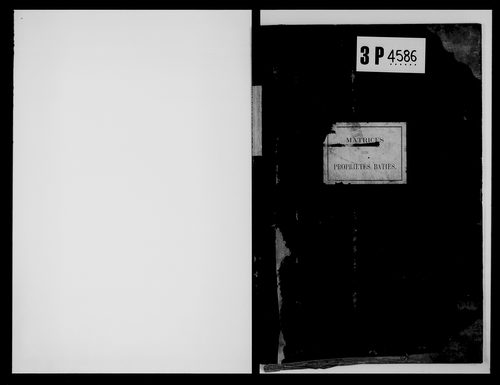 matrice cadastrale des propriétés bâties