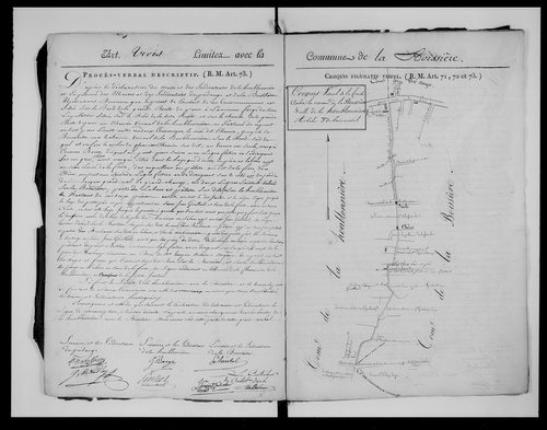 Procès-verbal de délimitation du territoire