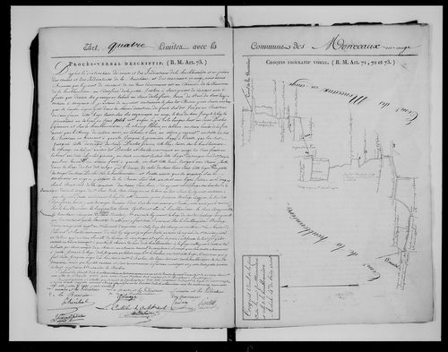 Procès-verbal de délimitation du territoire