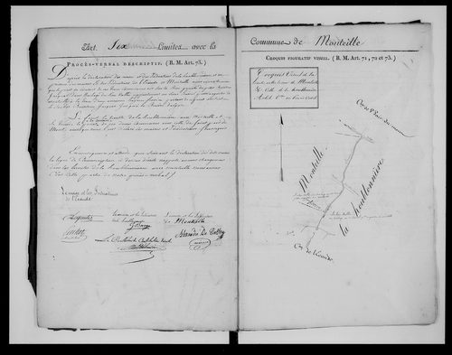 Procès-verbal de délimitation du territoire