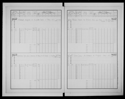 matrice cadastrale des propriétés bâties, 1911-1970, 3e vol. (cases 1421-1701)