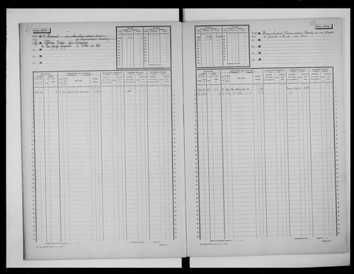 matrice cadastrale des propriétés non bâties, 1913-1970, 4e vol. (folios 1194-1462)