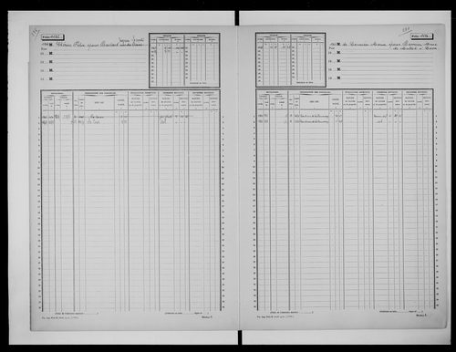 matrice cadastrale des propriétés non bâties, 1913-1970, 4e vol. (folios 1194-1462)