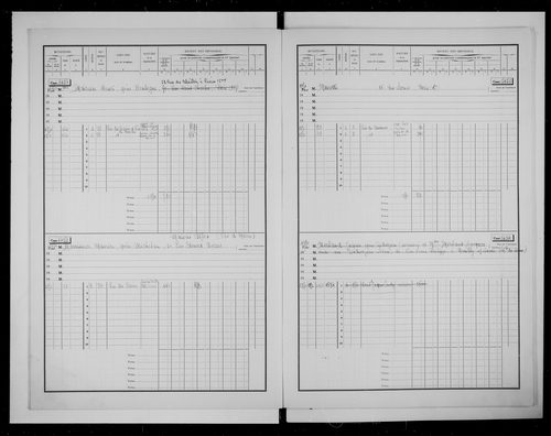 matrice cadastrale des propriétés bâties, 1911-1970, 3e vol. (cases 1421-1701)