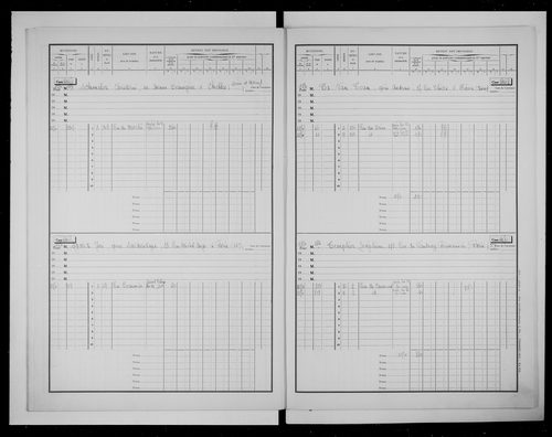 matrice cadastrale des propriétés bâties, 1911-1970, 3e vol. (cases 1421-1701)