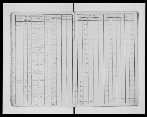 état de section (1817)