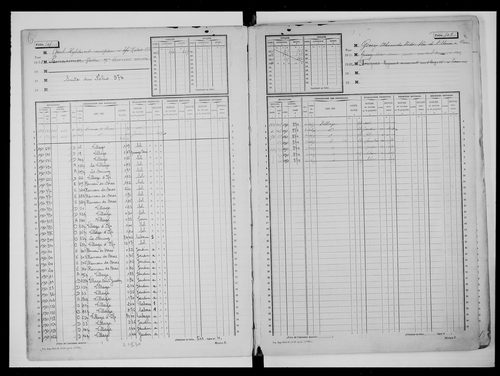 matrice cadastrale des propriétés non bâties, 1913-1962, 2e vol. (folios 497-998)