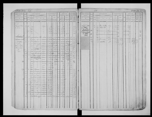 matrice cadastrale des propriétés foncières (bâties et non bâties), 1823-1913, 2e vol. (folios 429-780)