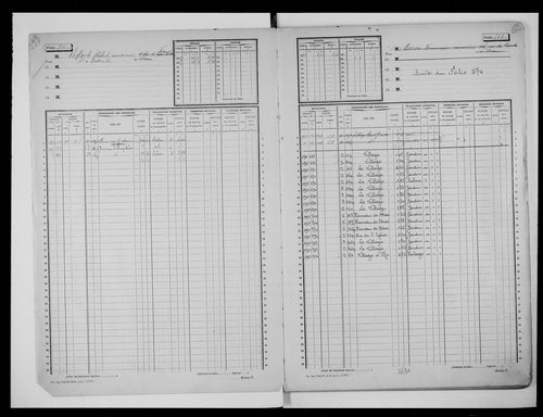matrice cadastrale des propriétés non bâties, 1913-1962, 2e vol. (folios 497-998)