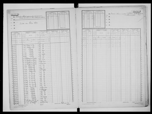 matrice cadastrale des propriétés non bâties, 1913-1962, 2e vol. (folios 497-998)