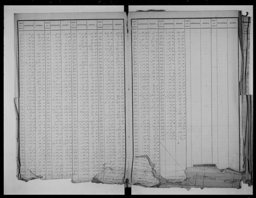matrice cadastrale des propriétés foncières (bâties et non bâties), 1832-1890, 1er vol. (folios 1-408)