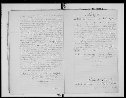 Procès-verbal de délimitation du territoire