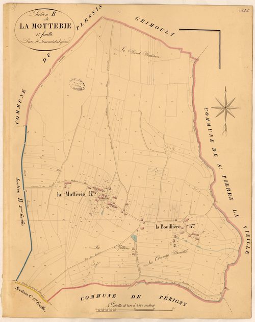 Section B1 de la Motterie