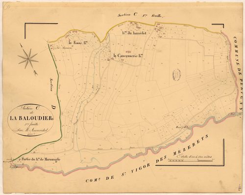 Section C2 de la Baloudière