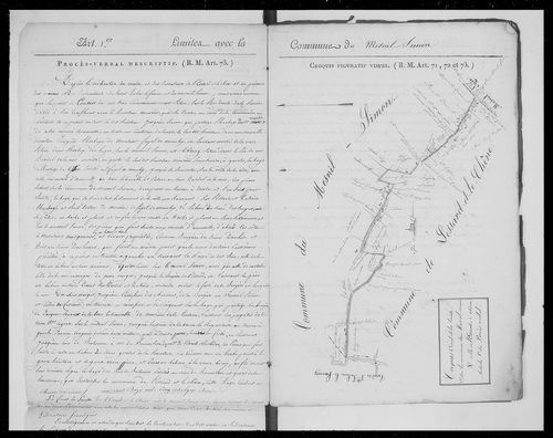 Procès-verbal de délimitation du territoire