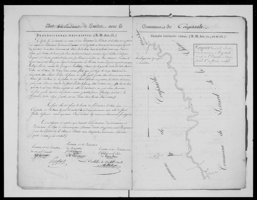 Procès-verbal de délimitation du territoire
