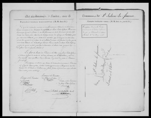 Procès-verbal de délimitation du territoire