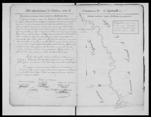 Procès-verbal de délimitation du territoire