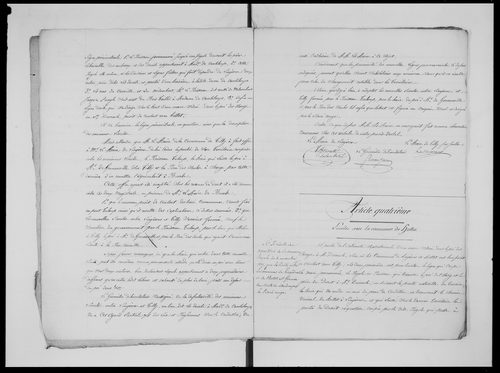 Procès-verbal de délimitation du territoire