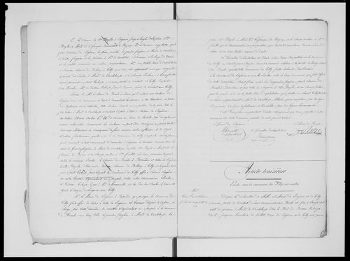 Procès-verbal de délimitation du territoire
