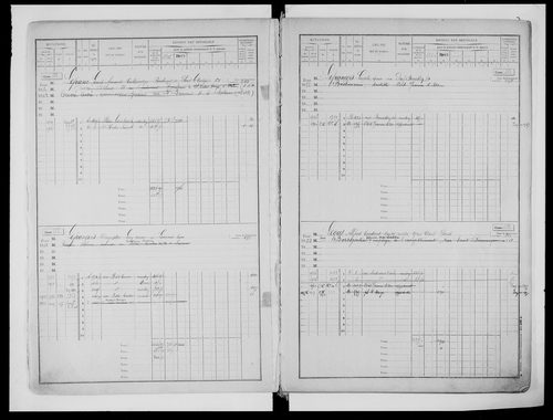 matrice cadastrale des propriétés bâties, 1911-1971 (cases 843-1834)