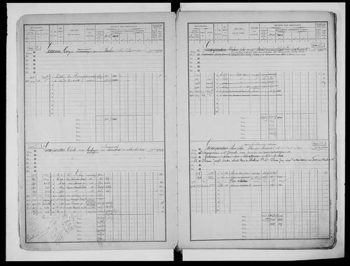 matrice cadastrale des propriétés bâties, 1911-1971 (cases 843-1834)