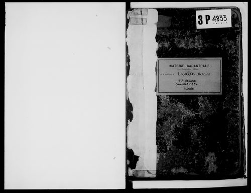 matrice cadastrale des propriétés bâties, 1911-1971 (cases 843-1834)
