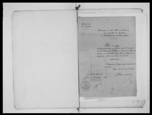 Procès-verbal de délimitation du territoire