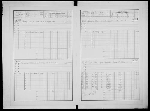 matrice cadastrale des propriétés bâties, 1911-1971 (cases 3675-3891)