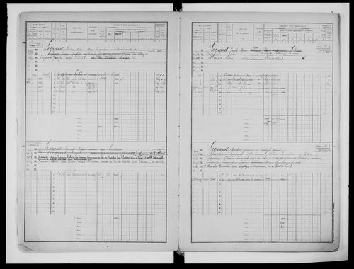 matrice cadastrale des propriétés bâties, 1911-1971 (cases 843-1834)