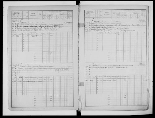 matrice cadastrale des propriétés bâties, 1911-1971 (cases 843-1834)