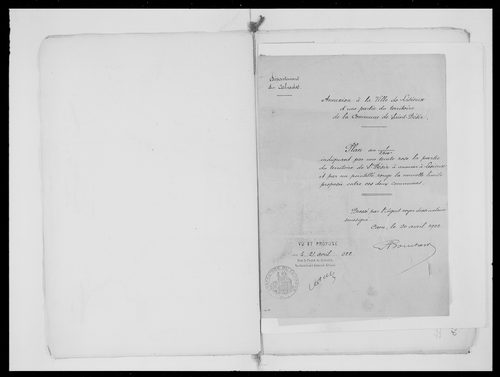 Procès-verbal de délimitation du territoire