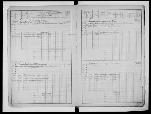 matrice cadastrale des propriétés bâties, 1911-1971 (cases 843-1834)