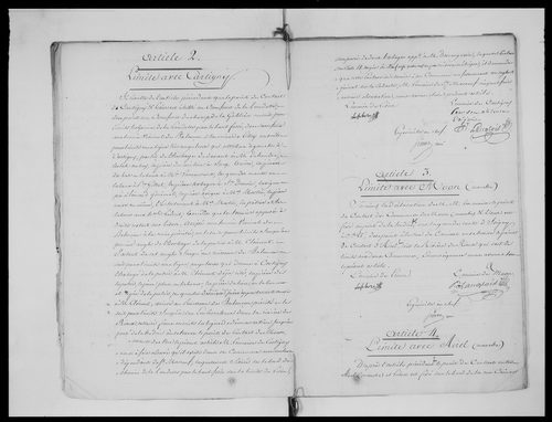 Procès-verbal de délimitation du territoire