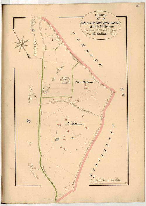 Section D1 2ème Subdivision de la Mare Bourdon et de Malletière