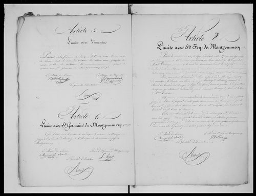 Procès-verbal de délimitation du territoire