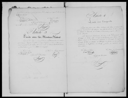 Procès-verbal de délimitation du territoire